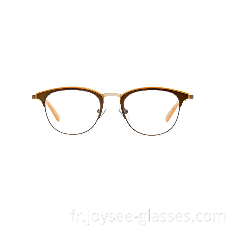 Double Color Metal Eye Glasses 8